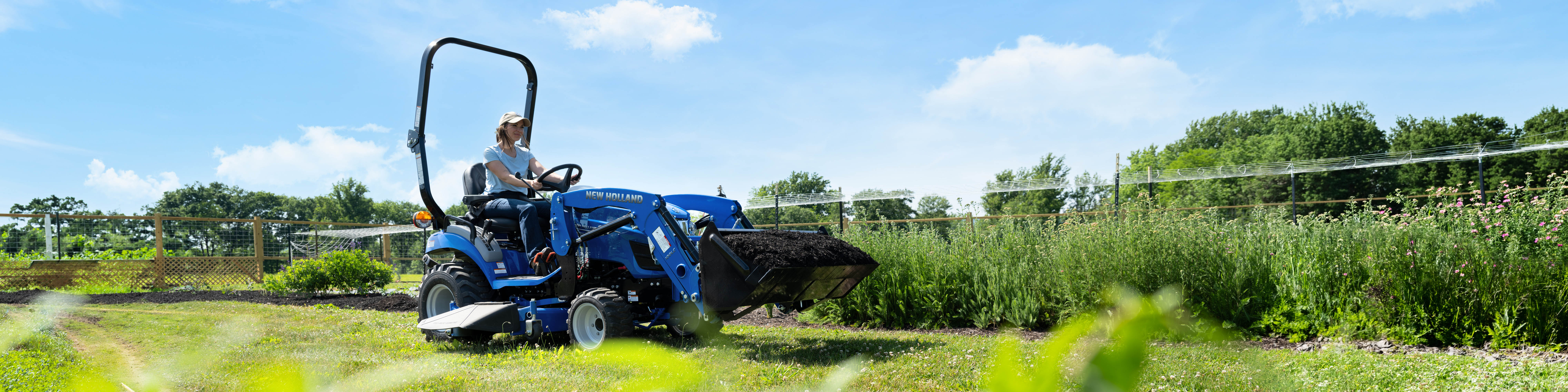 Image of New Holland Agriculture compact tractors