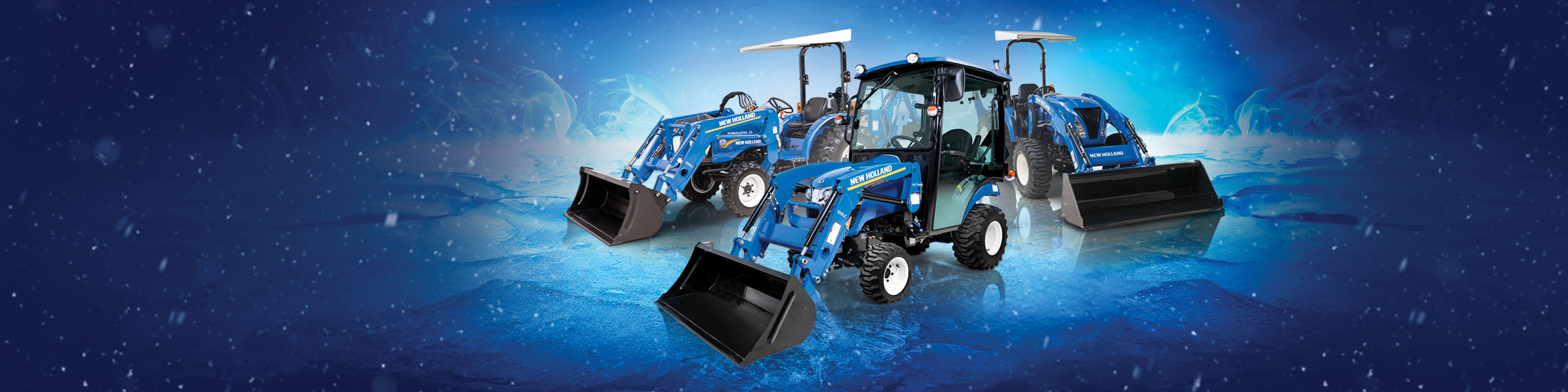 Image of New Holland Agriculture compact tractors