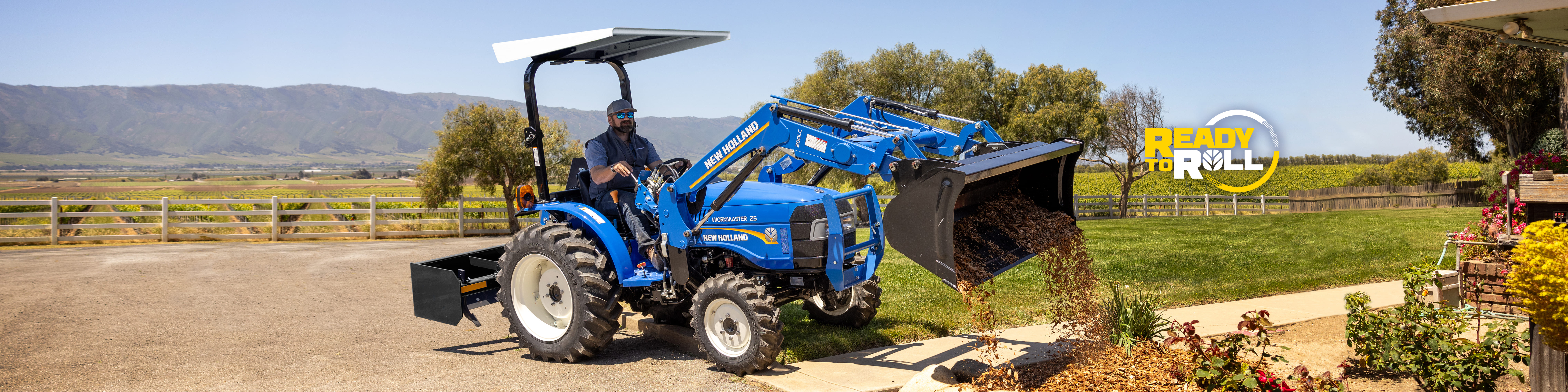 Image of New Holland Agriculture compact tractors
